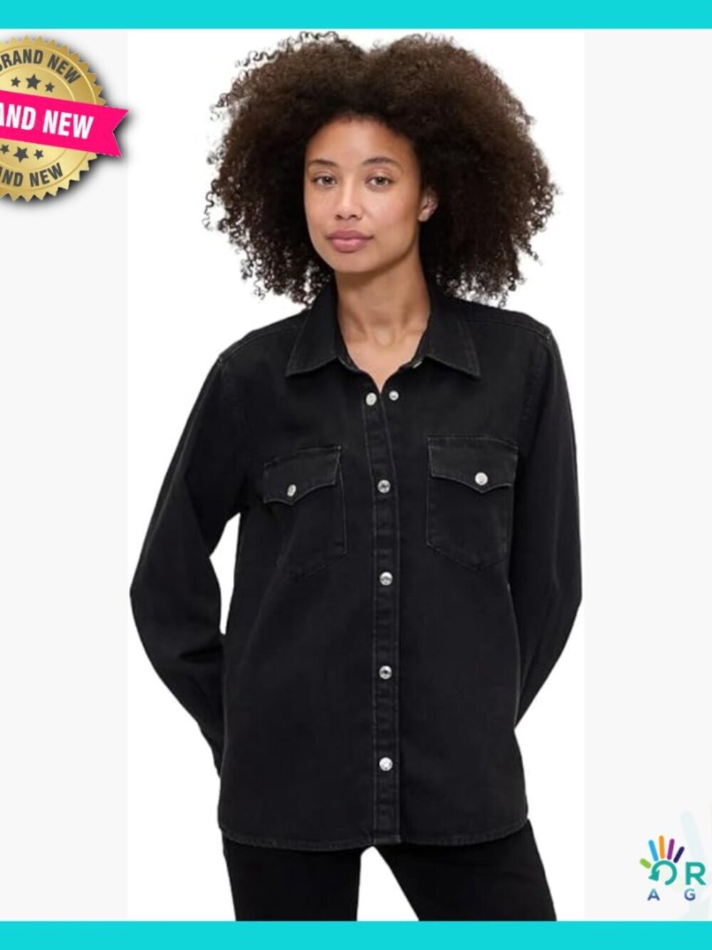 Western Denim Button Down Shirt Classic Chic Retro Y2K Blouse Top